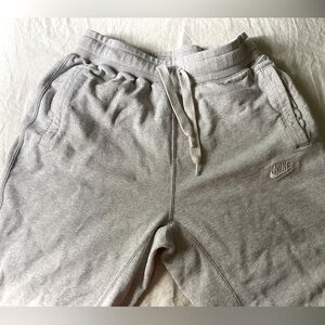 Men’s small size, gray Nike sweat pants